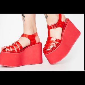 Cherry Sugar Rush Jelly Sandals